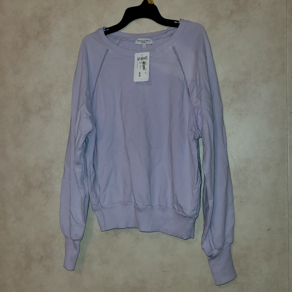 MICHAEL STARS NWT Evereve Womens Amethyst Kai Sweatshirt Size S